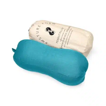 Peanut Pillow Aqua