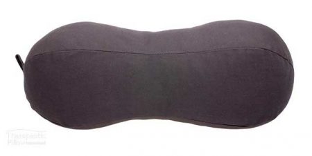 peanut pillow grey