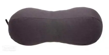 peanut pillow grey