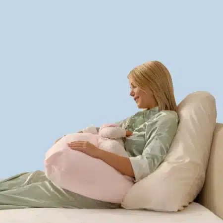 easy feed nursing pillow lifestyle