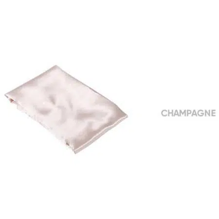 Satin pillow champaigne
