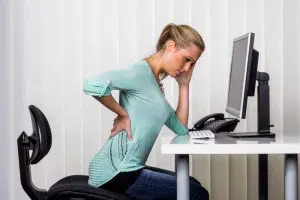 Tailbone pain (Coccyx) in the office