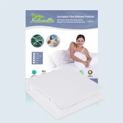 Waterproof Mattress Protector - Naturelle Eucalyptus