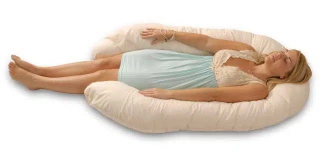 Cuddleup Body Pillow for Hip Pain, Low Back and Pelvic Pain - Hip Pain Help