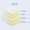 Family Contoured Egg Foam Pillow Square