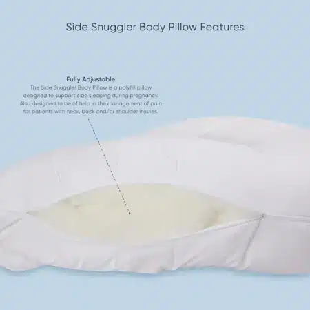 side sleeper snuggler body pillow