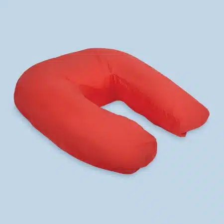 side sleeper snuggler pillow coral