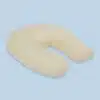 side sleeper snuggler pillow cream