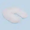 side sleeper snuggler pillow white