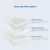 Cooling Gel Pillow – MemoGel & Memory Foam – Contoured Options
