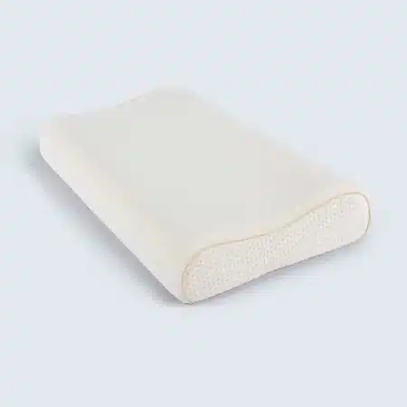 Cooling Gel Pillow – MemoGel & Memory Foam – Contoured side