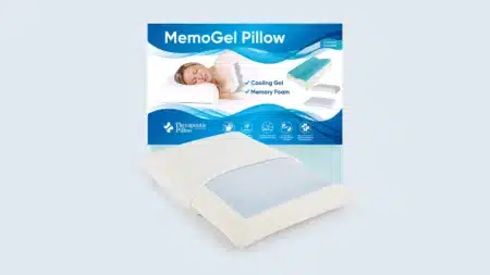 Cooling Pillow with Memogel and Traditional Memory Foam - Classic - Image 9