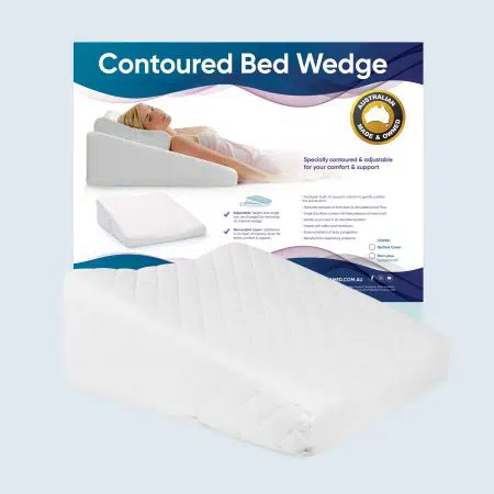 contoured bed wedge