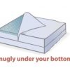 Egg Foam Topper Diagram