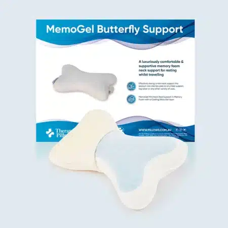 MemoGel Butterfly Neck Support Pillow