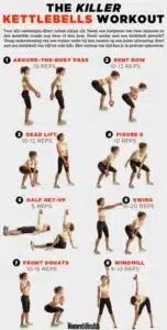Exercises with 6kg kettlebell deals