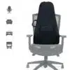 Office Chair high back support front view