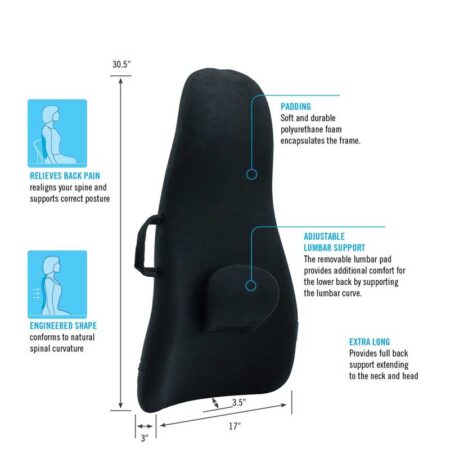 Office Chair high back support reduce back pain options