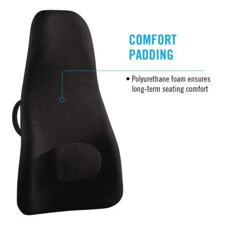 Office chair back support materials