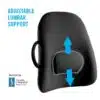 obusforme low back support adjustable lumbar support