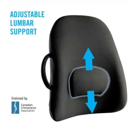 obusforme low back support adjustable lumbar support
