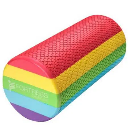 Foam-roller-short-Rainbow