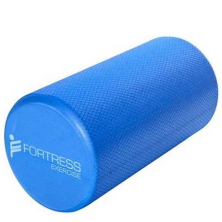 Foam-roller-short-solid-Blue-