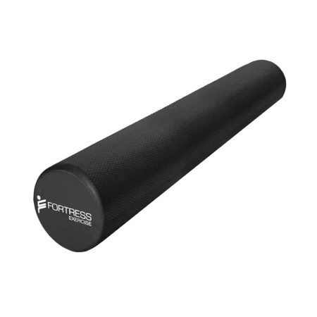 Long Round Foam Roller Black