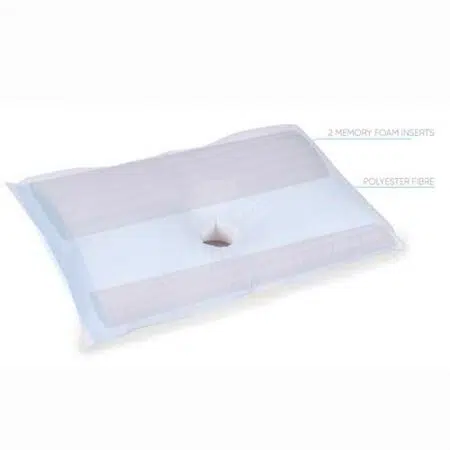 ear hole pillow material