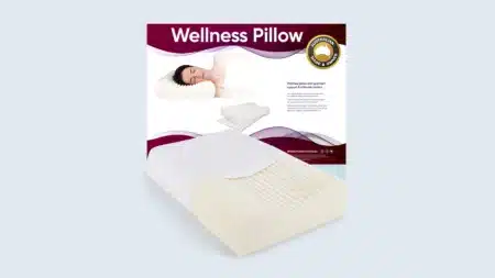 Wellness Contoured Memory Foam Pillow Support