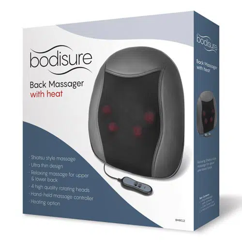 ObusForme Cordless Shiatsu Back Massager with Heat