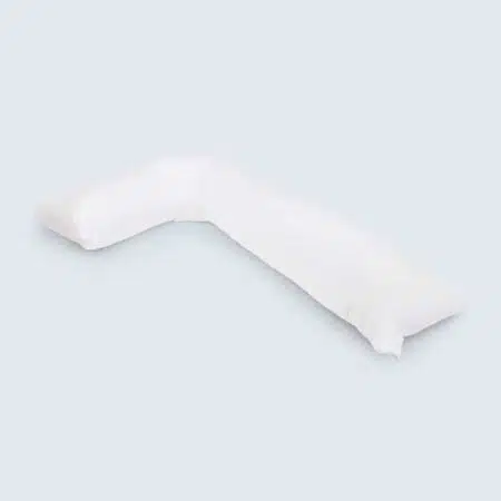 Lucky 7 body pillow white