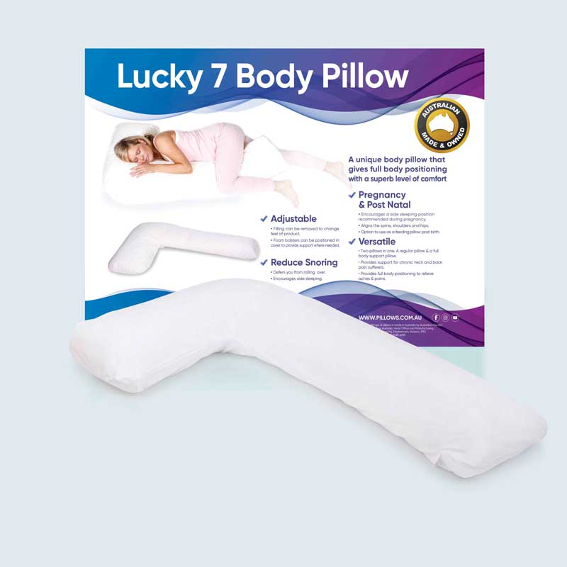 Cuddleup Body Pillow for Hip Pain, Low Back and Pelvic Pain - Hip