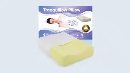 Tranquillow Traditional Foam Pillow Yellow