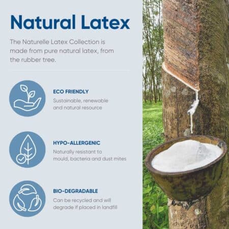 Naturelle Latex Travel Pillow Info