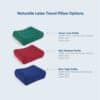 Naturelle Latex Travel Pillow Options