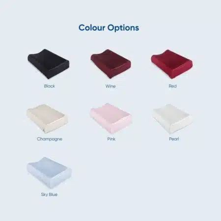 Satin Beauty Pilllow Slip Colour Options