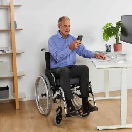 Barriatric Cushion Wheelchair Office