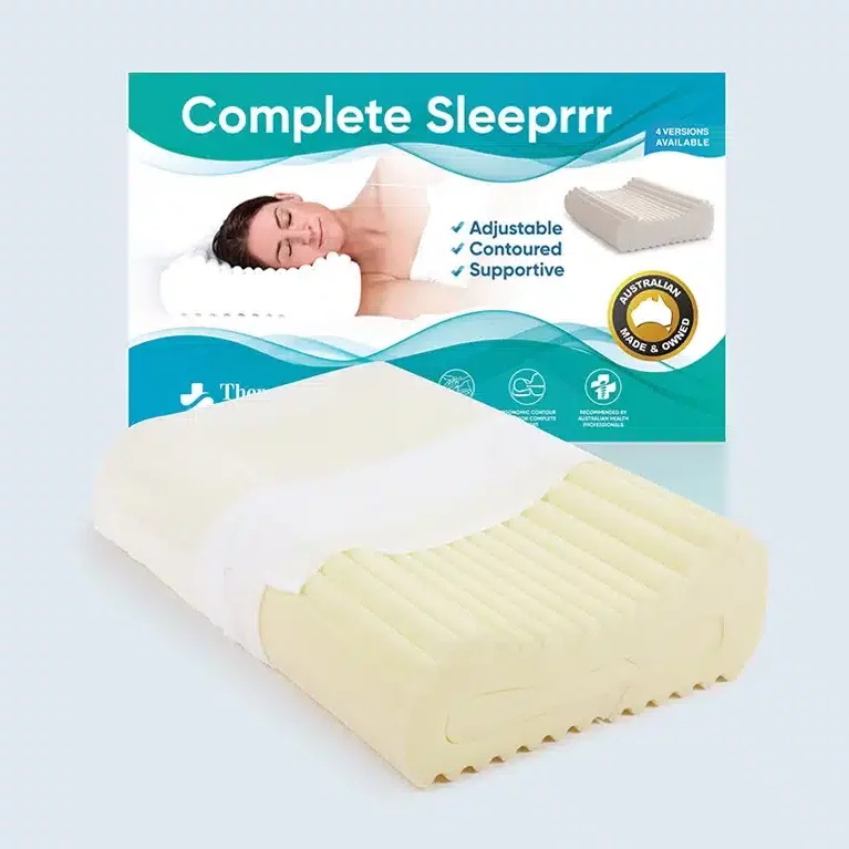 Deluxe Traditional Foam Complete Sleeprrr Pillow for a better sleep