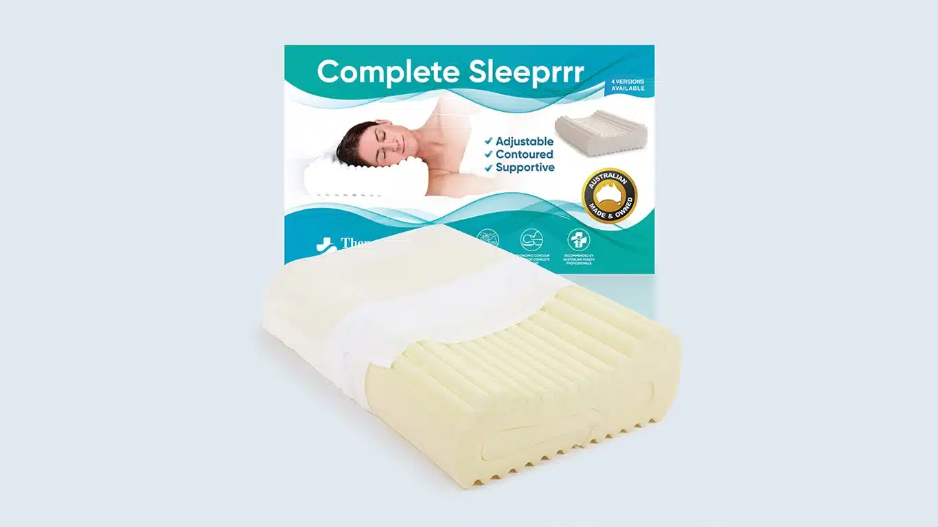 Complete sleeper memory foam pillow sale