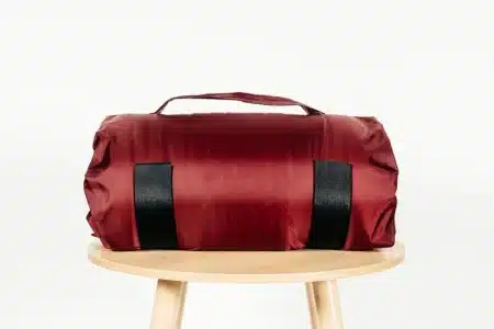 SleepKeeper Travel Pillow Carrier bag in Maroon