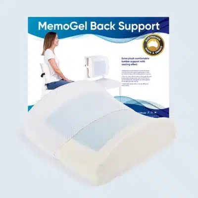 MemoGel Cooling Back Support Zip
