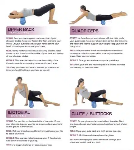 Soft Foam Roller exercise