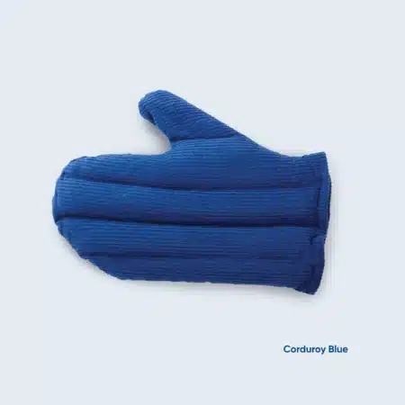 blue natural heat cool pack hot hands mitt