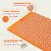 premium mat amber infographic
