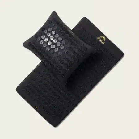 premium mat pillow black