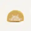 yellow acupressure pillow side