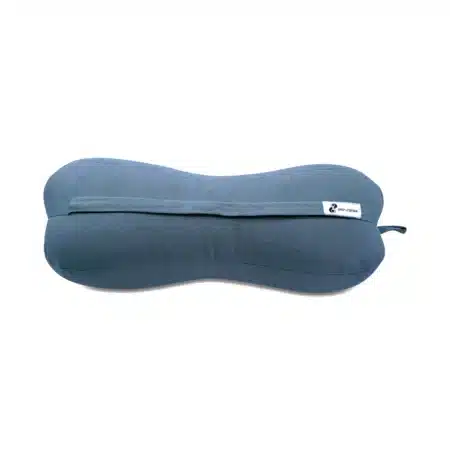 big grey peanut pillow